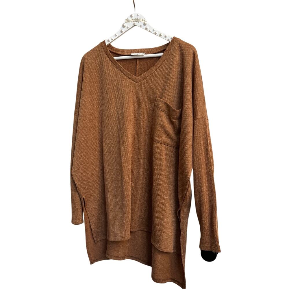 Zenana‎ oversized textured shirt size 1XL